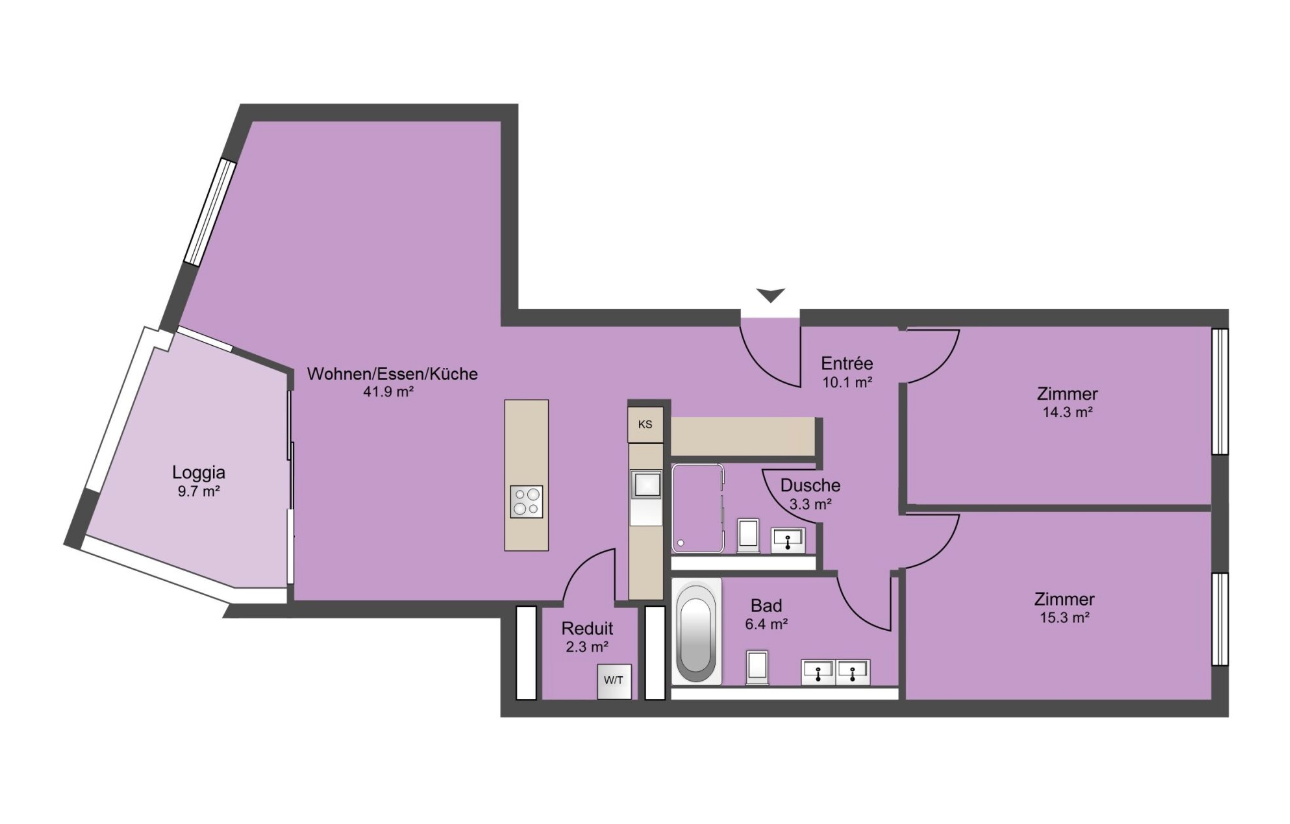 3 ½ rooms apartment, Foto 9 von 9