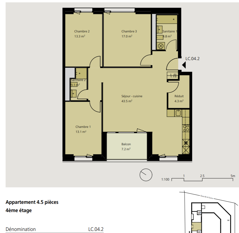 4 ½ Zimmer Wohnung