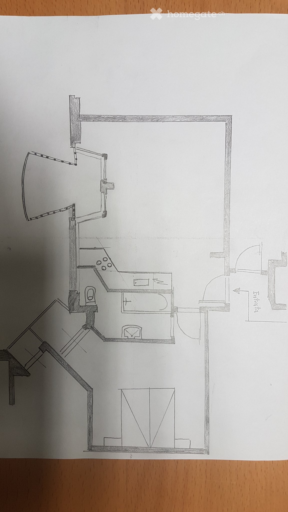 2 ½ rooms apartment