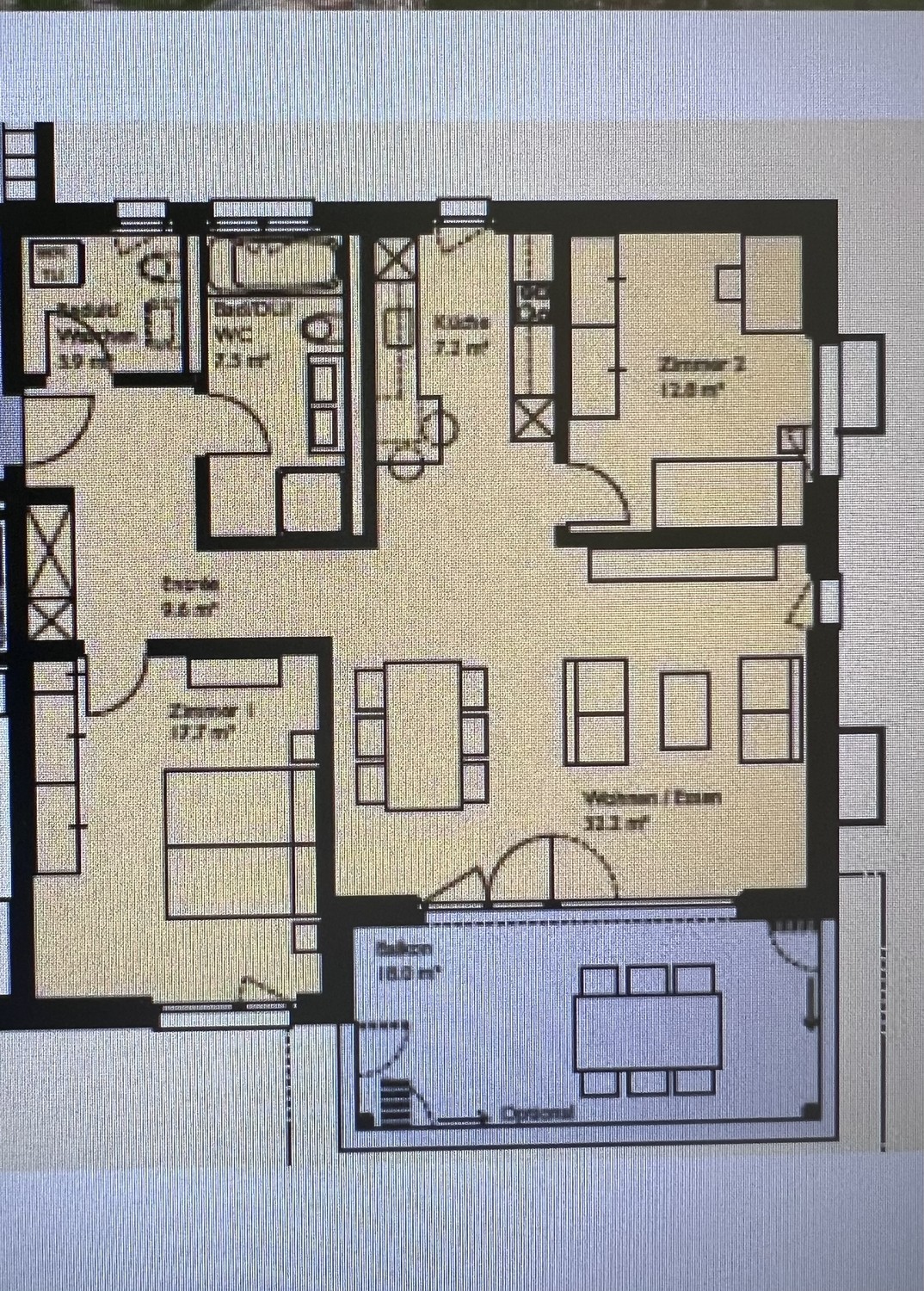 3 ½ pièces appartement, photo 8 sur 8