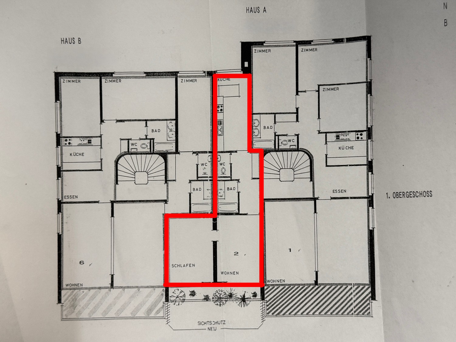 Appartement de 2 ½ pièces