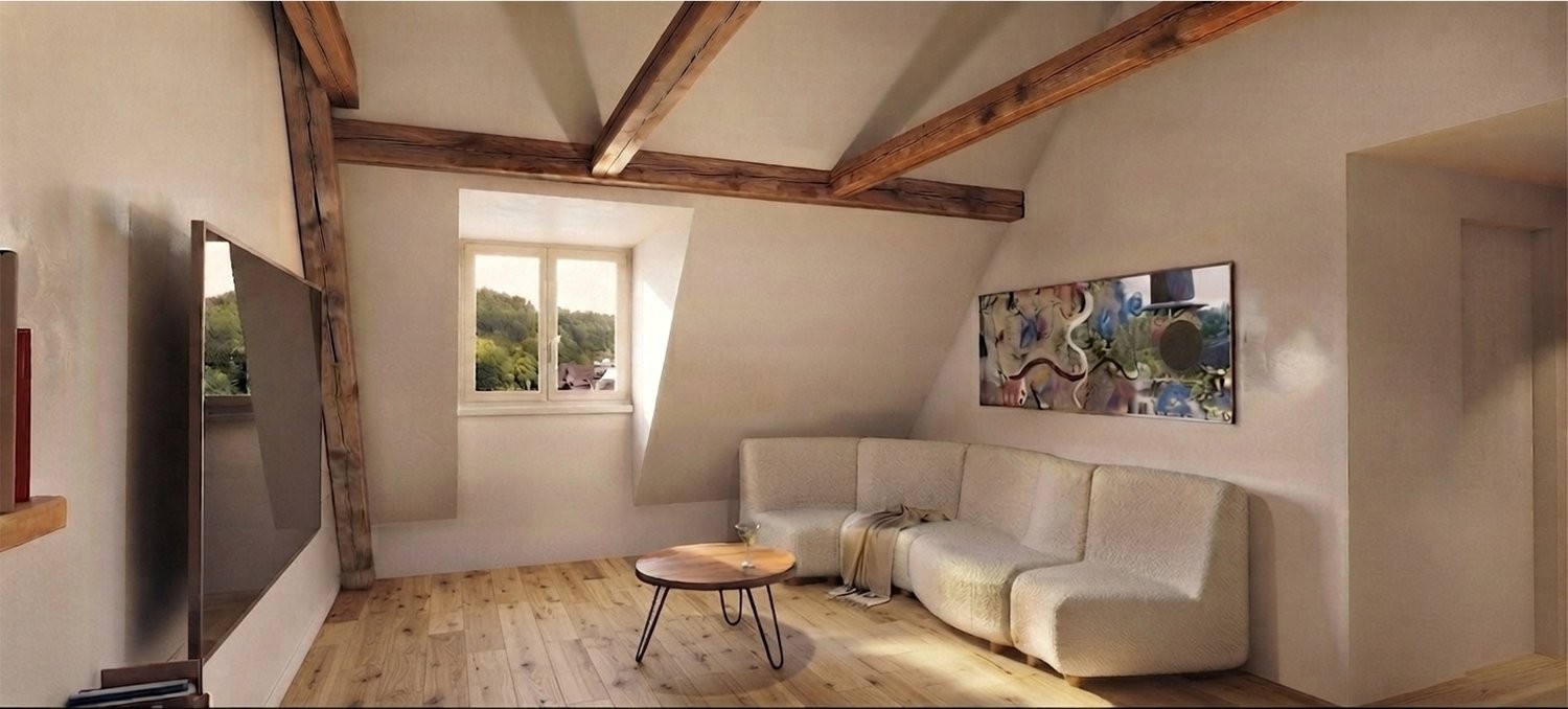 2 rooms roof flat, Foto 1 von 4