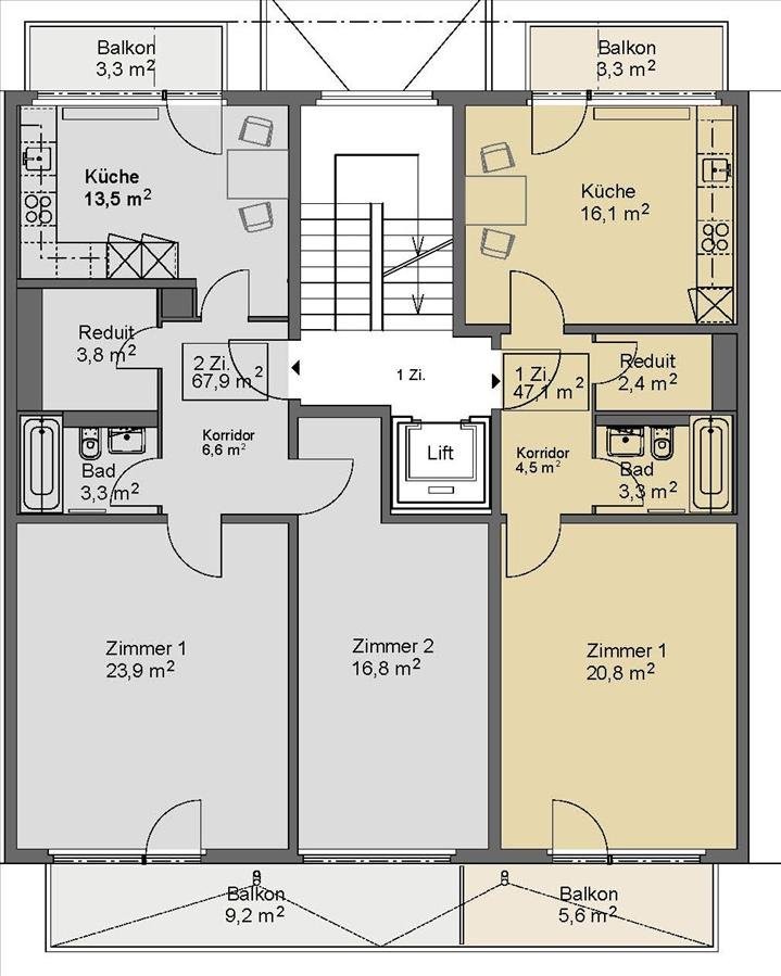 2 rooms apartment, Foto 8 von 8