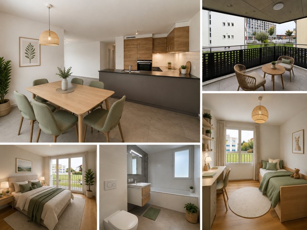 3 ½ Zimmer Wohnung, Foto 1 von 9