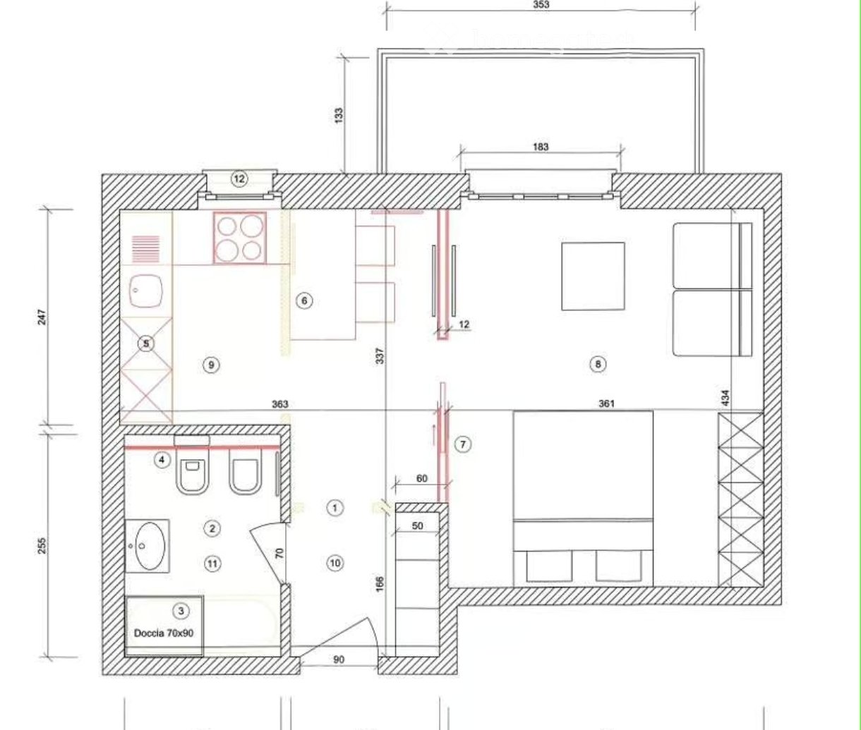 2-Zimmer-Wohnung, Foto 5 von 5