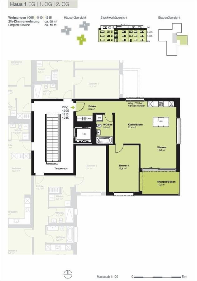 2 ½ rooms apartment, Foto 6 von 6