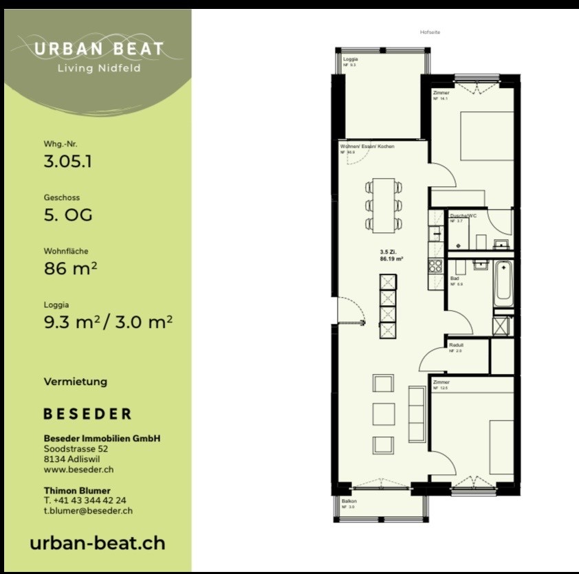 3 ½ rooms apartment, Foto 2 von 10