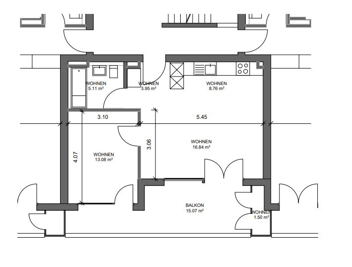 2 ½ rooms apartment, Foto 6 von 6