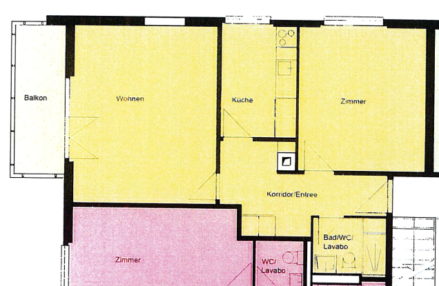 2 rooms apartment