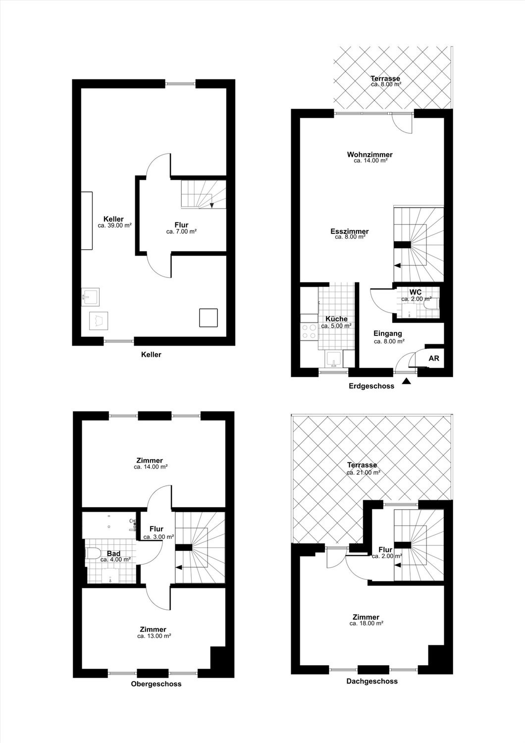 4 locali duplex