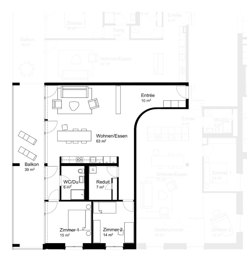 3 ½ rooms apartment, Foto 2 von 3