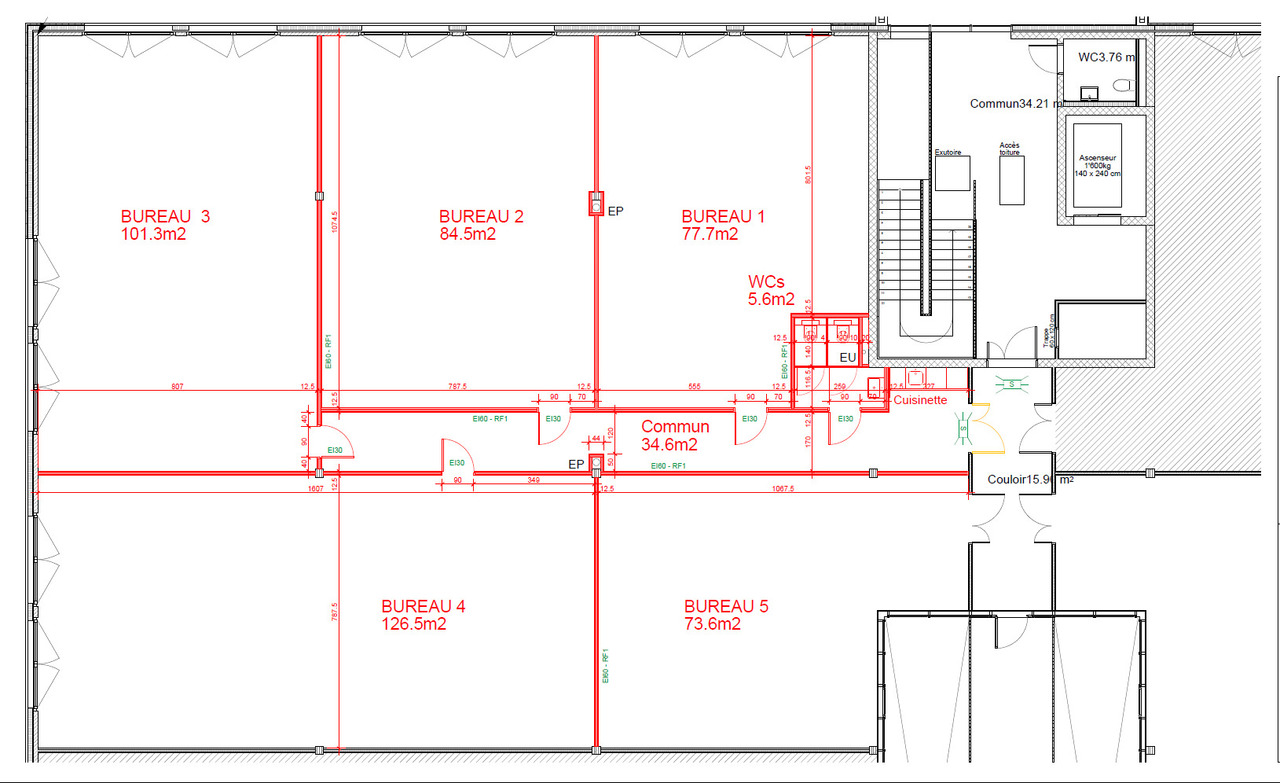 101m² office, Foto 6 von 10