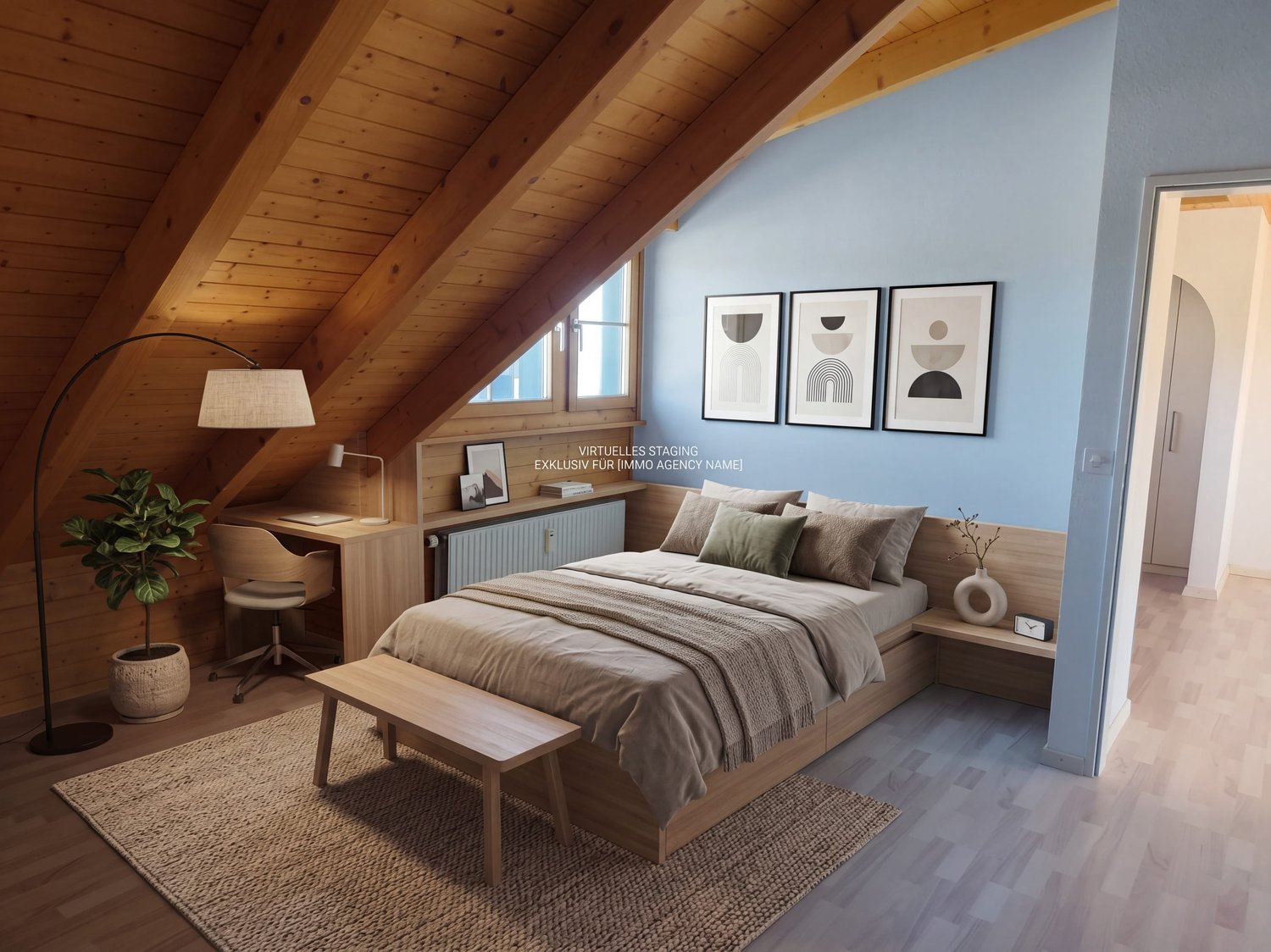 3 ½ rooms roof flat, Foto 3 von 8