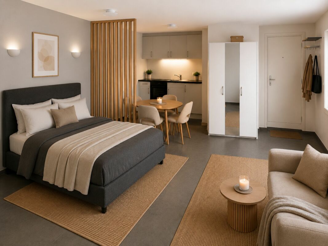 1 ½ rooms apartment