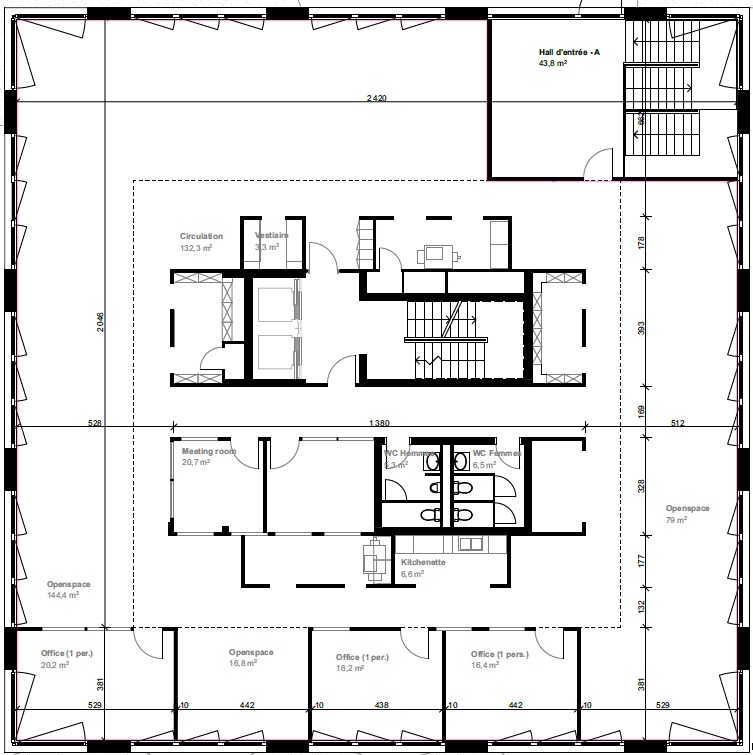 496m² Büro, Foto 7 von 7
