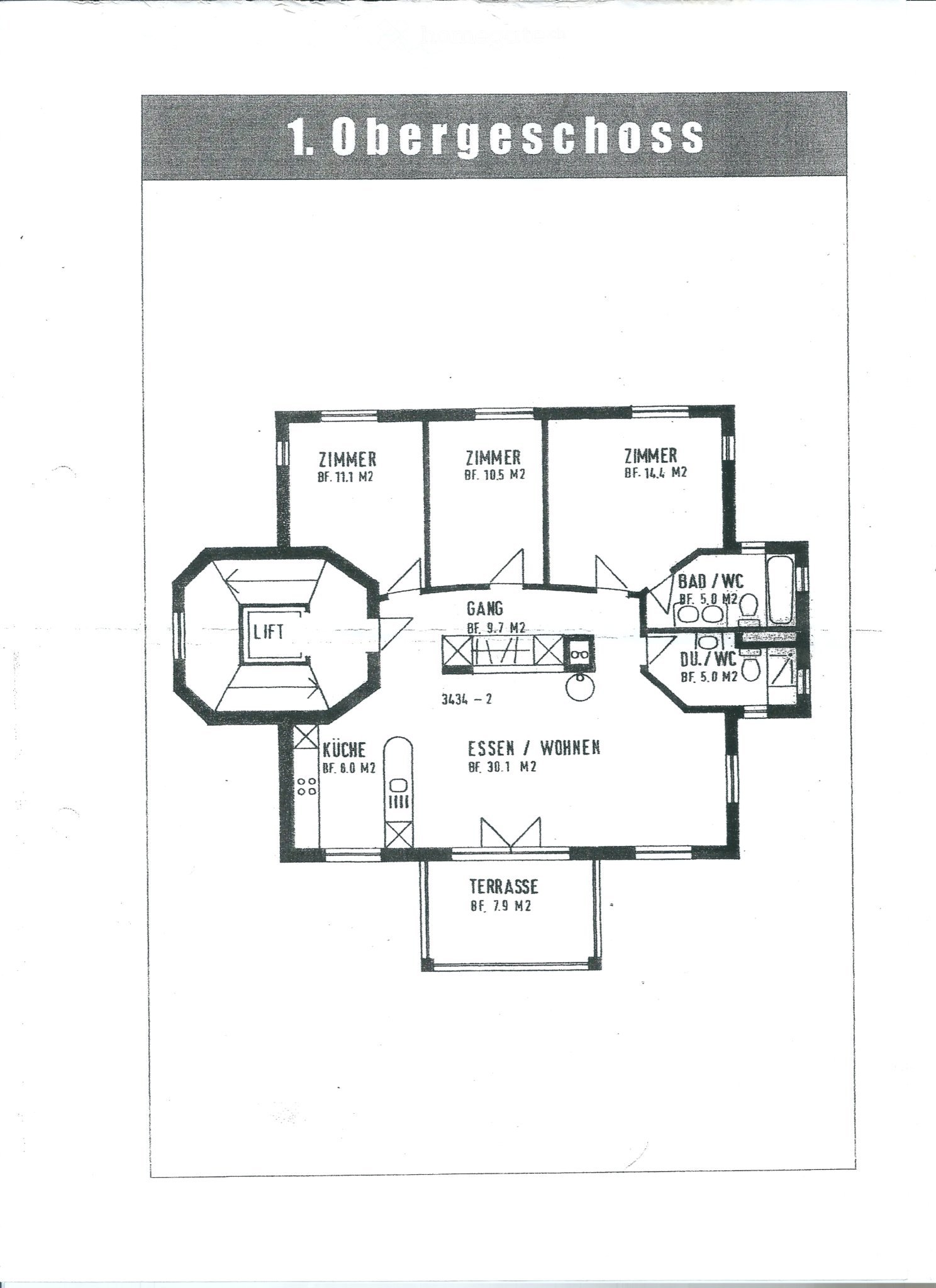 4 ½ rooms apartment