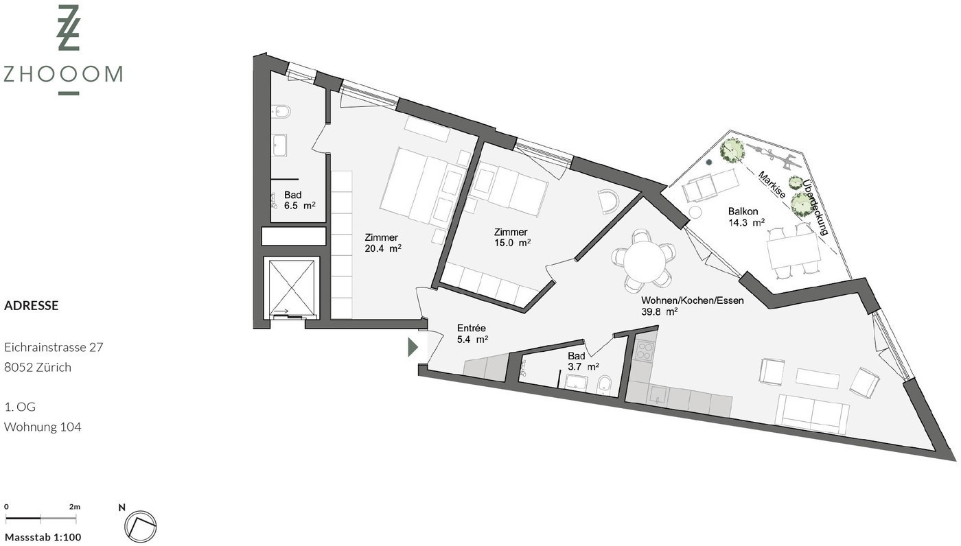 3 ½ rooms apartment, Foto 6 von 10