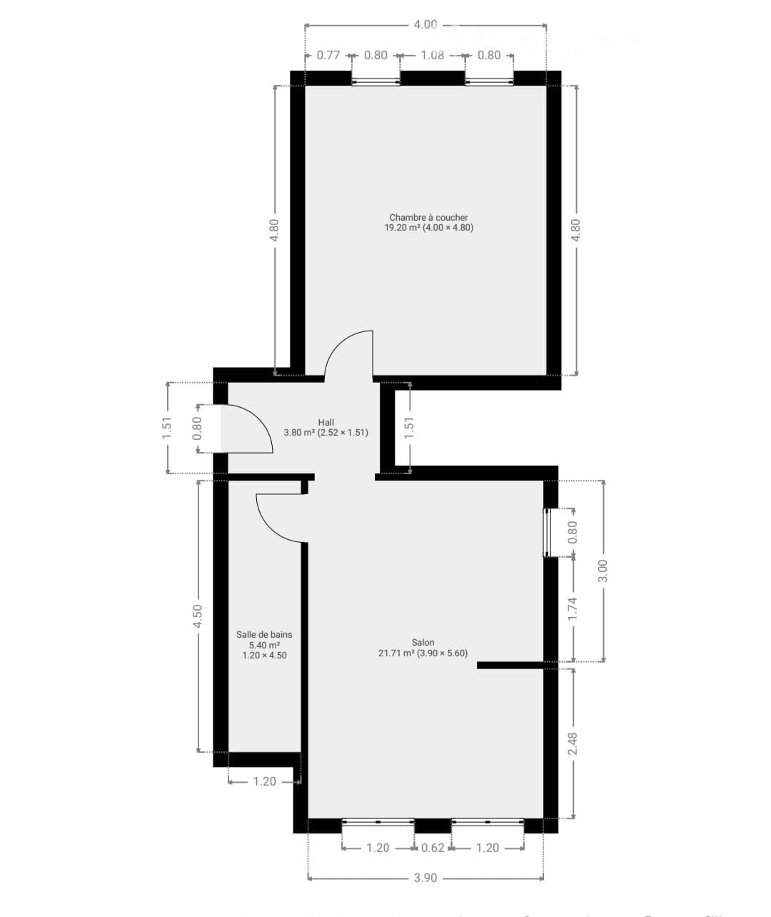 2 ½ rooms apartment, Foto 4 von 4