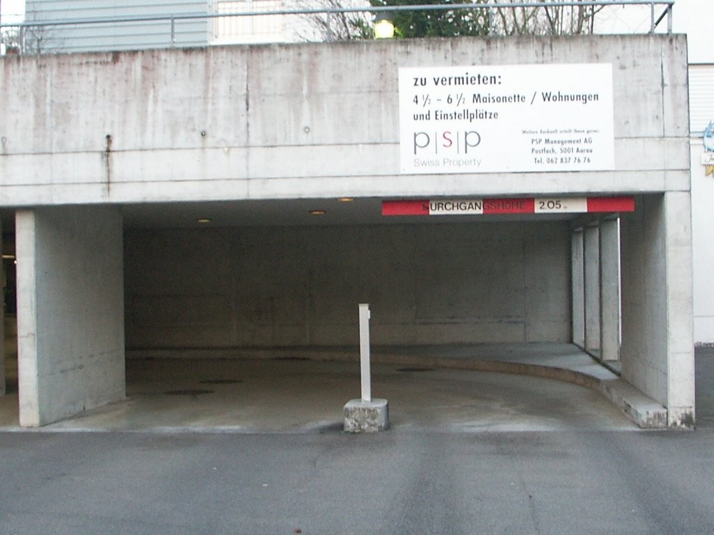 Underground slot