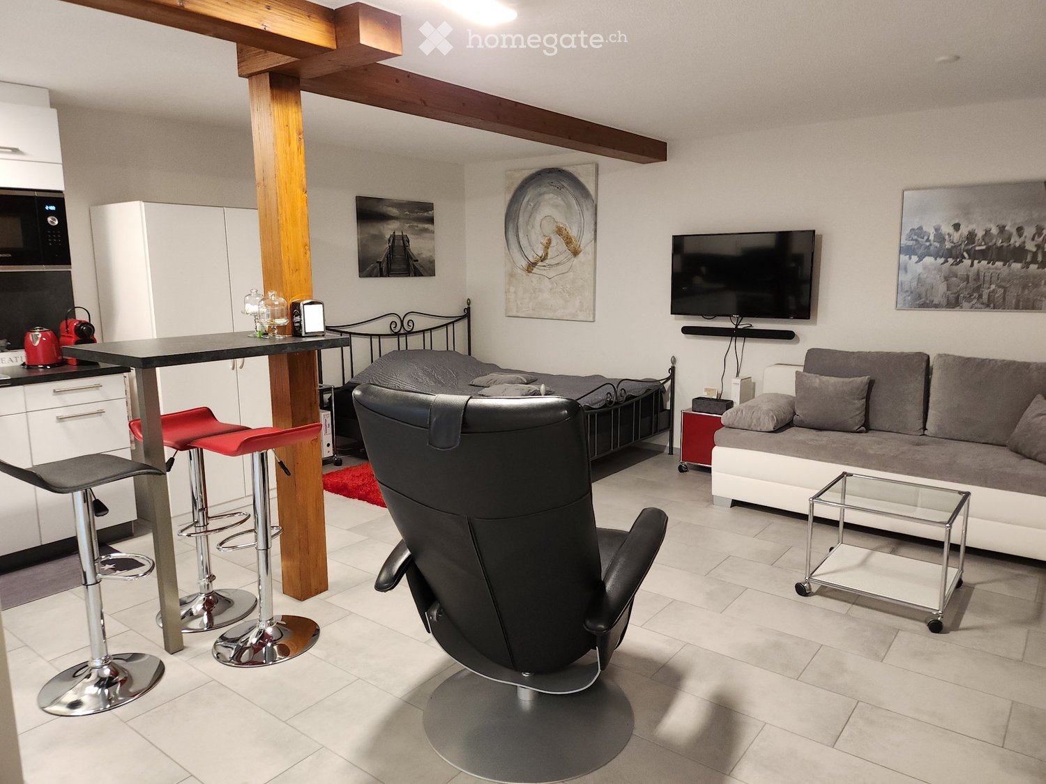 Appartement de 1 ¾ pièces