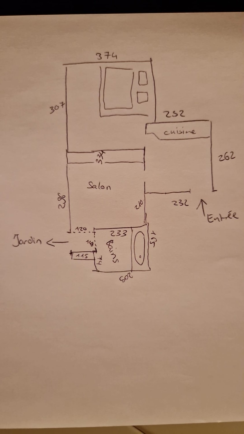 2 ½ rooms apartment