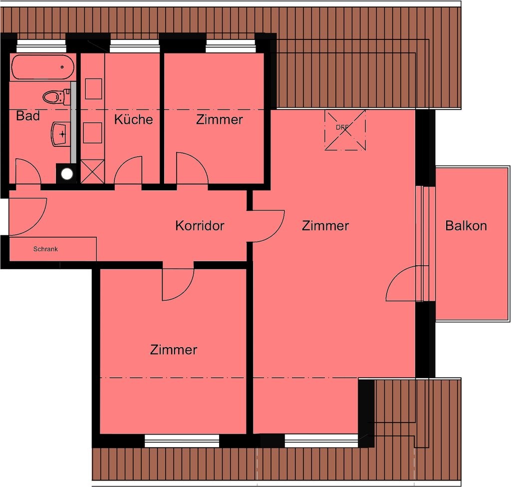 Appartamento di 2 ½ locali