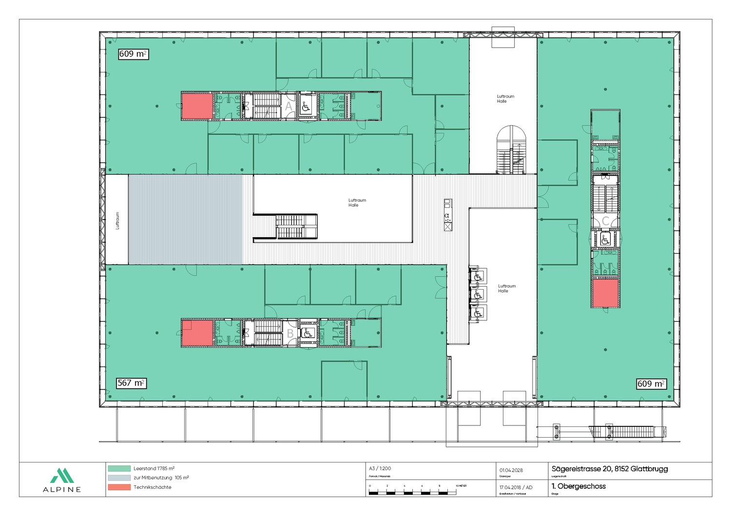 1891m² ufficio