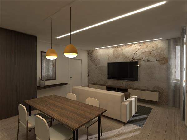 2 ½ rooms furnished flat