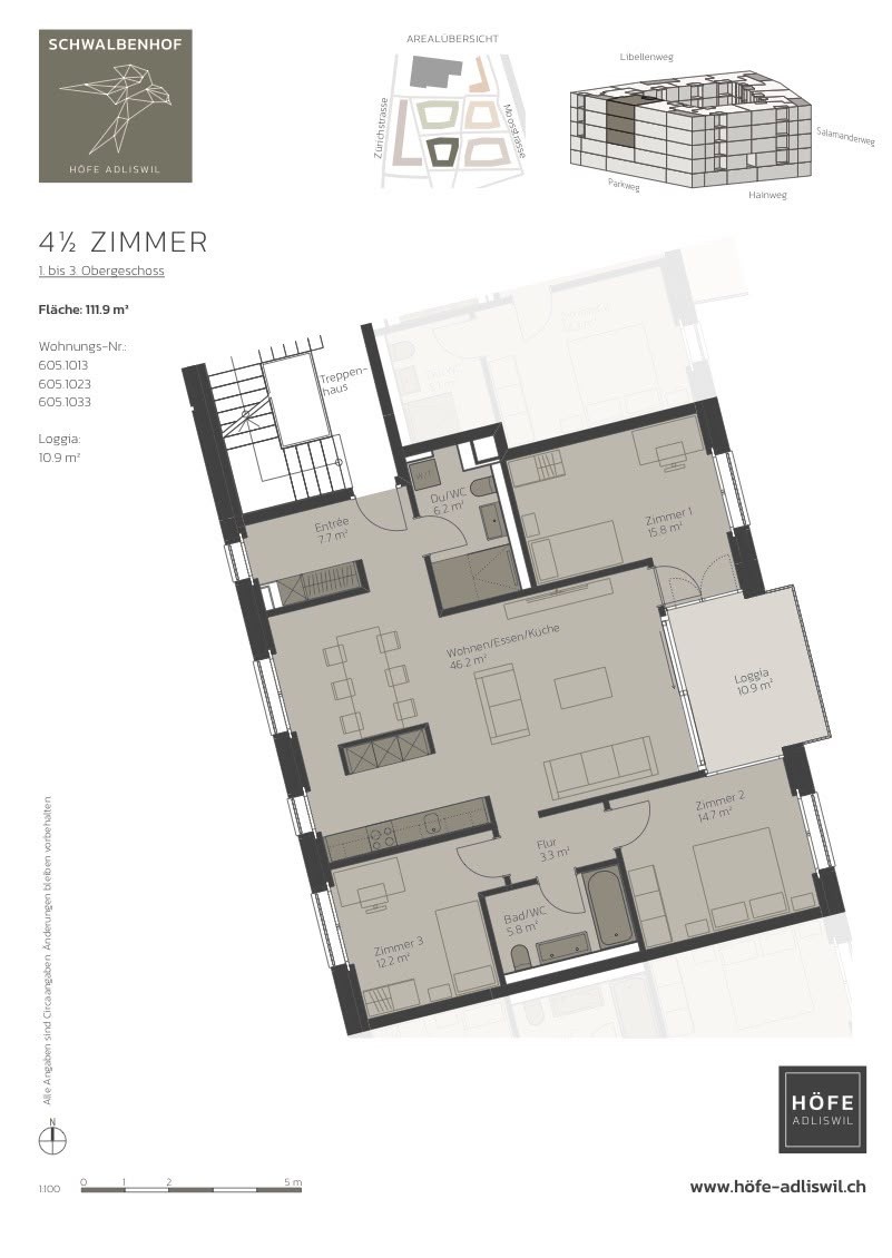 3 ½ room apartment
