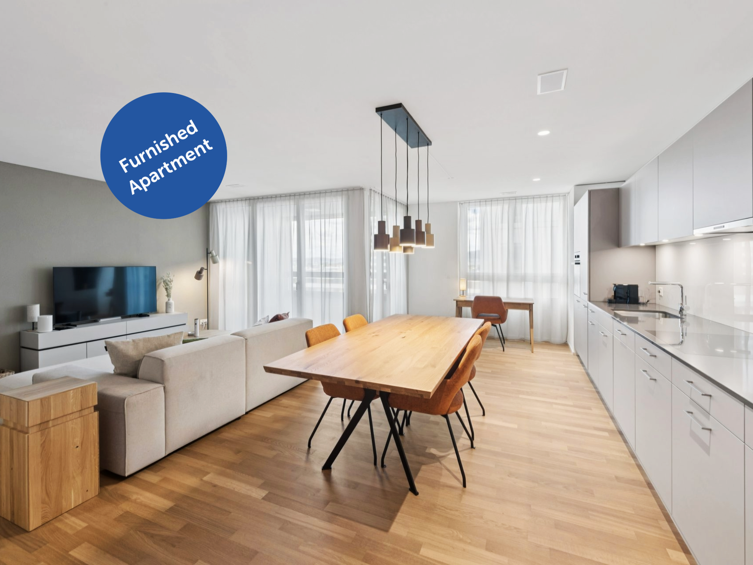1 ½ rooms furnished flat, Foto 1 von 9
