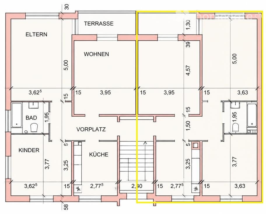 3 ½ rooms apartment