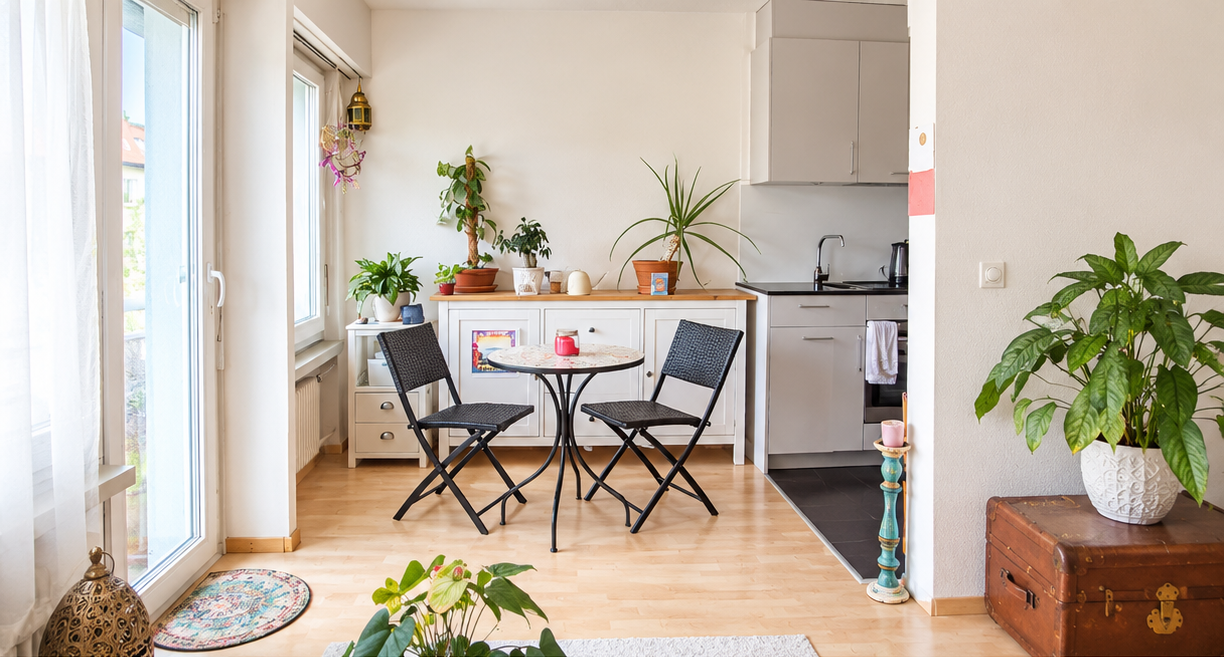 1 ½ rooms apartment