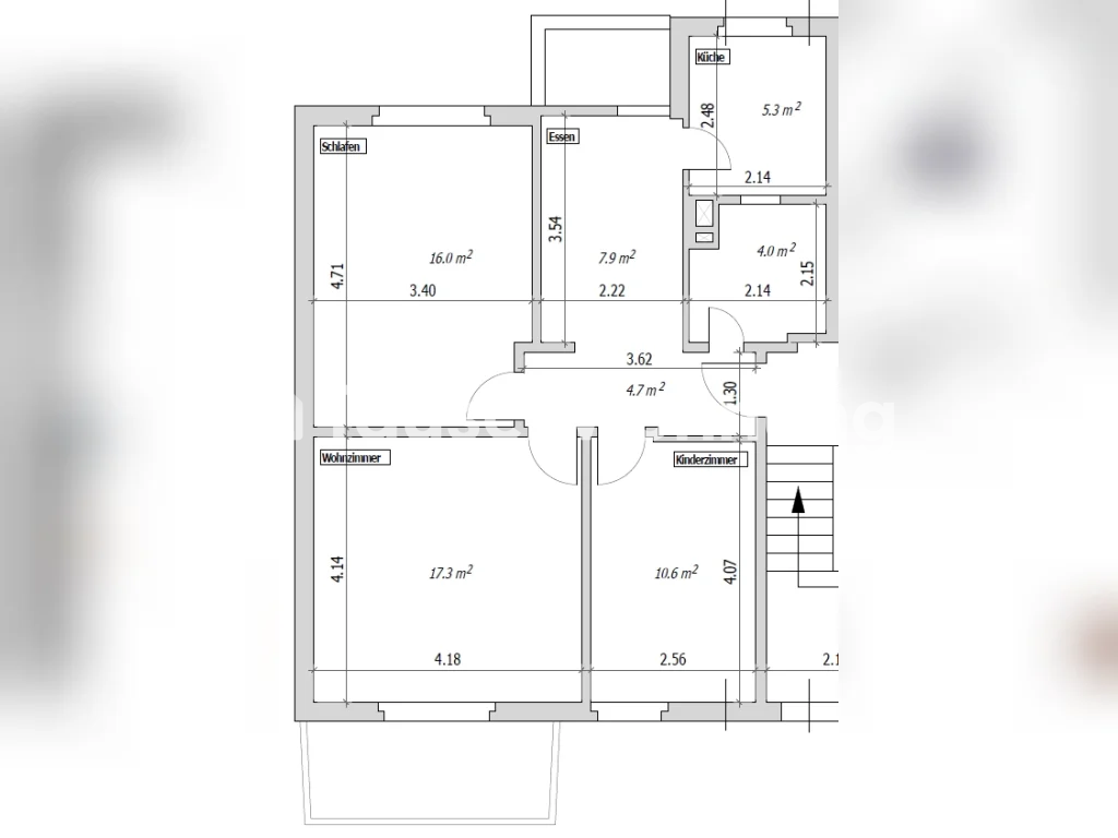 3 ½ rooms apartment