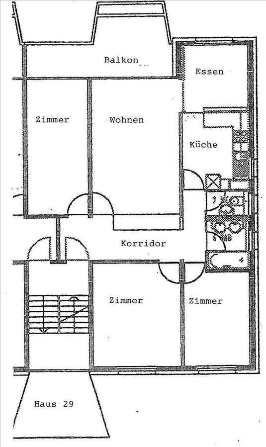 2 ½ rooms apartment
