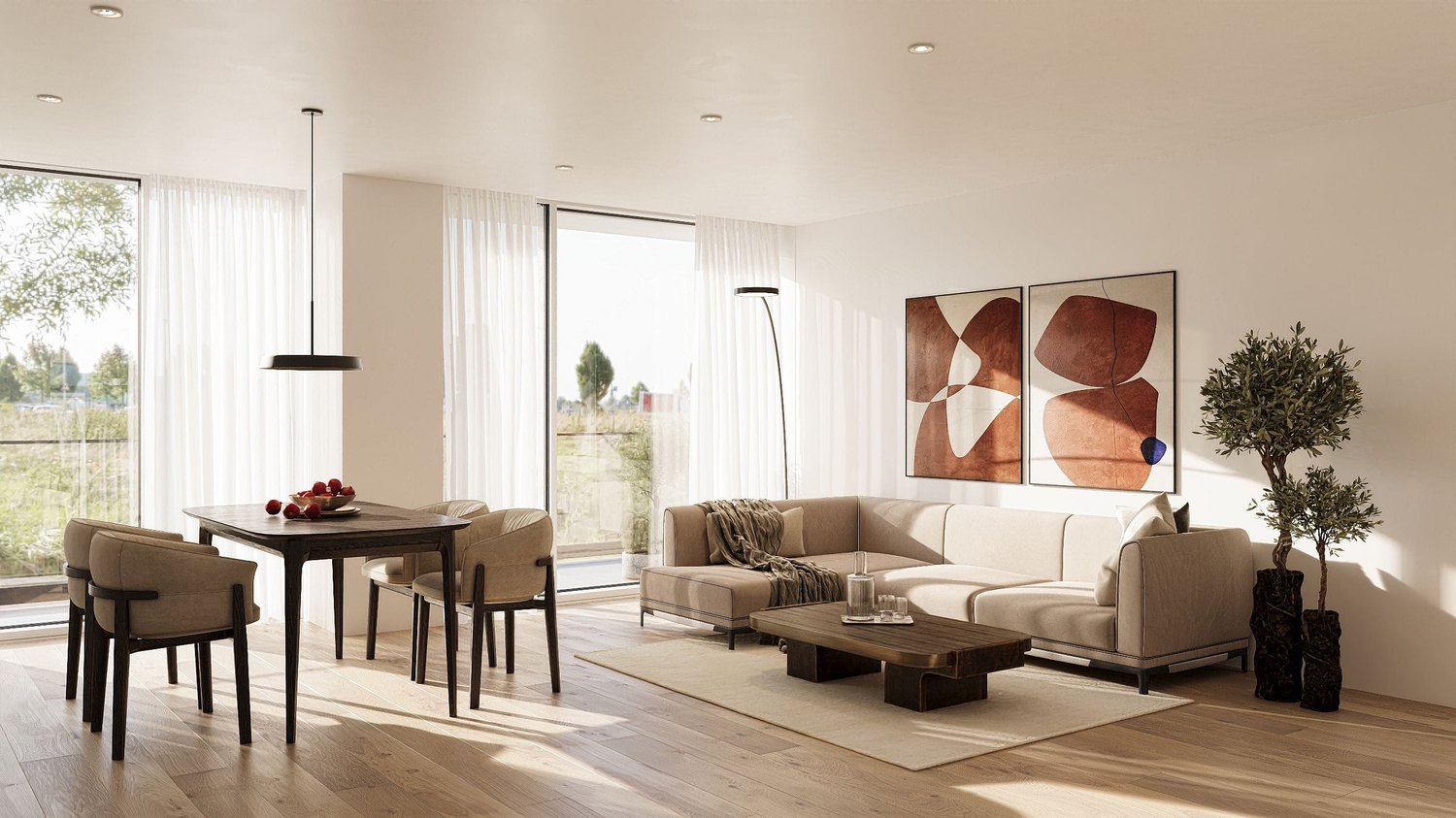 1 ½ pièces appartement