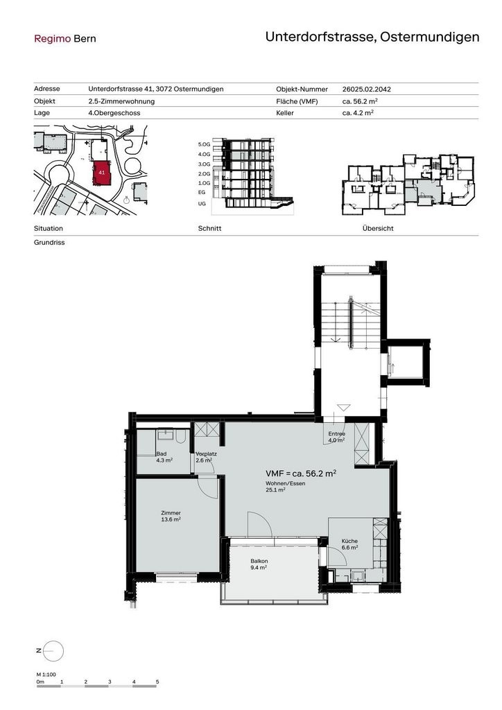 2 ½ rooms apartment, Foto 7 von 7