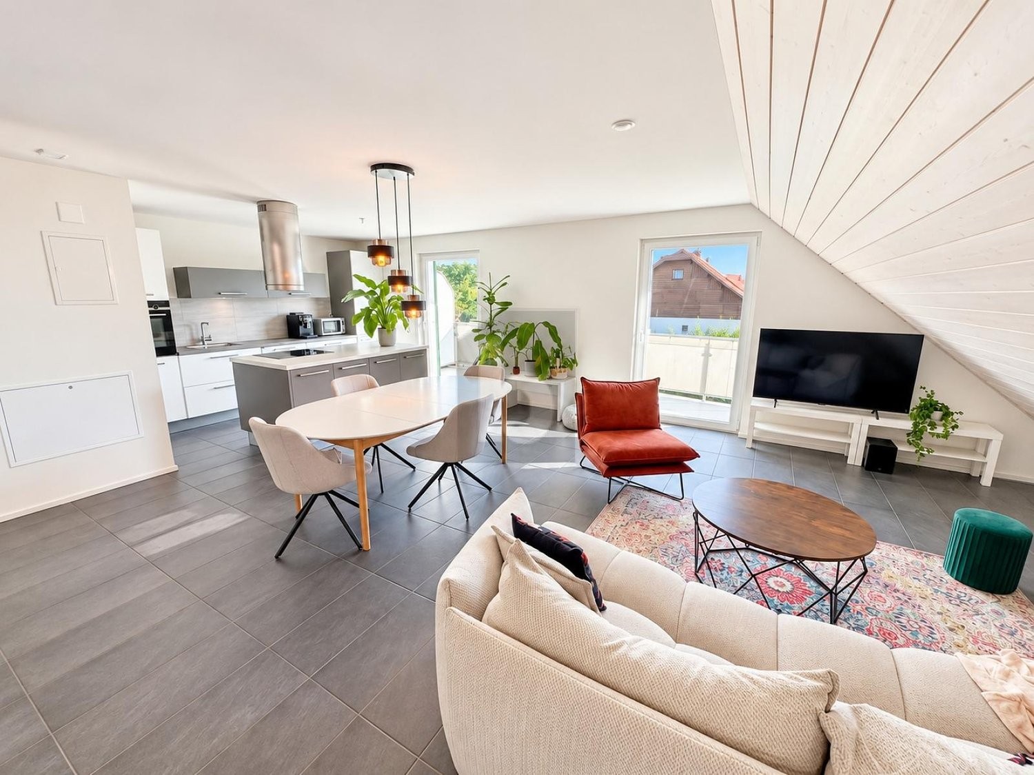 3 ½ Zimmer Duplex