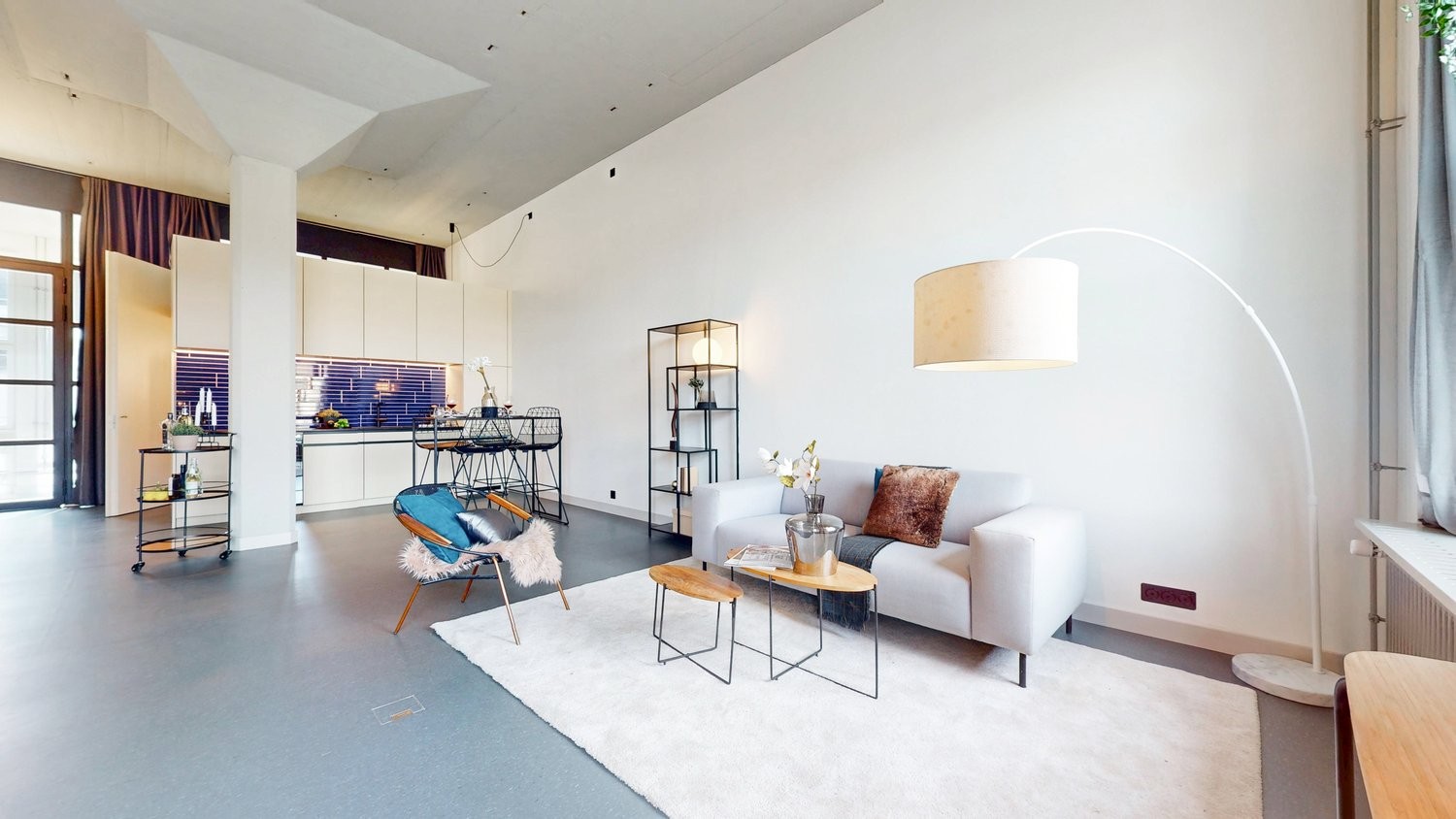 1 ½ rooms loft