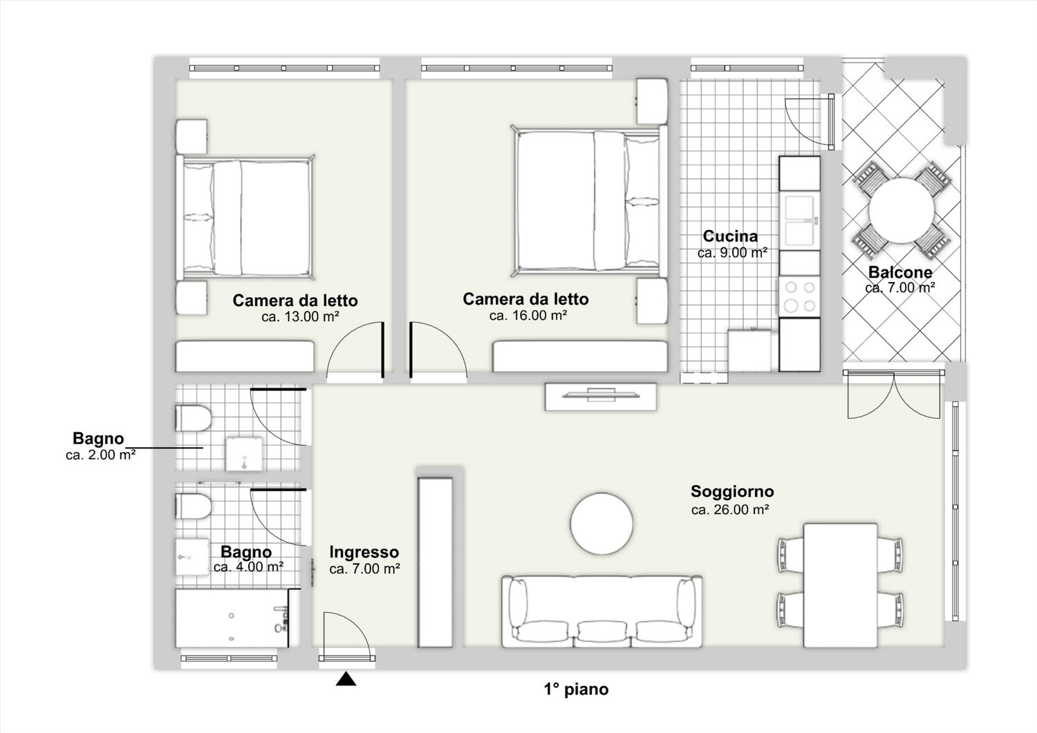 3 ½ Zimmer Wohnung, Foto 9 von 9