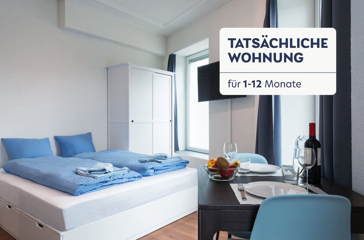 1 room furnished flat, Foto 1 von 10
