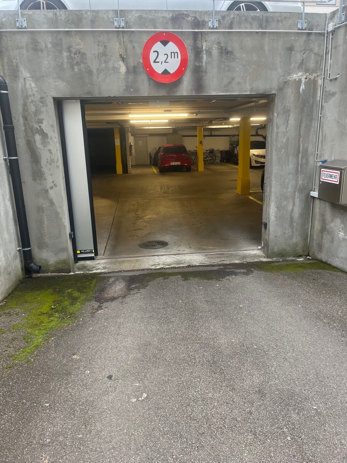 Underground slot