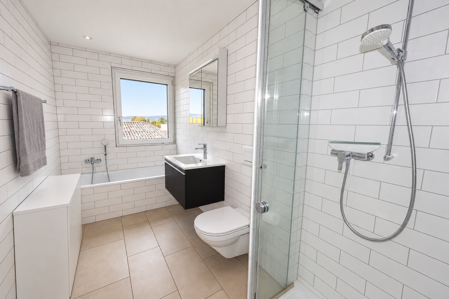 Appartement de 2 ½ pièces en attique