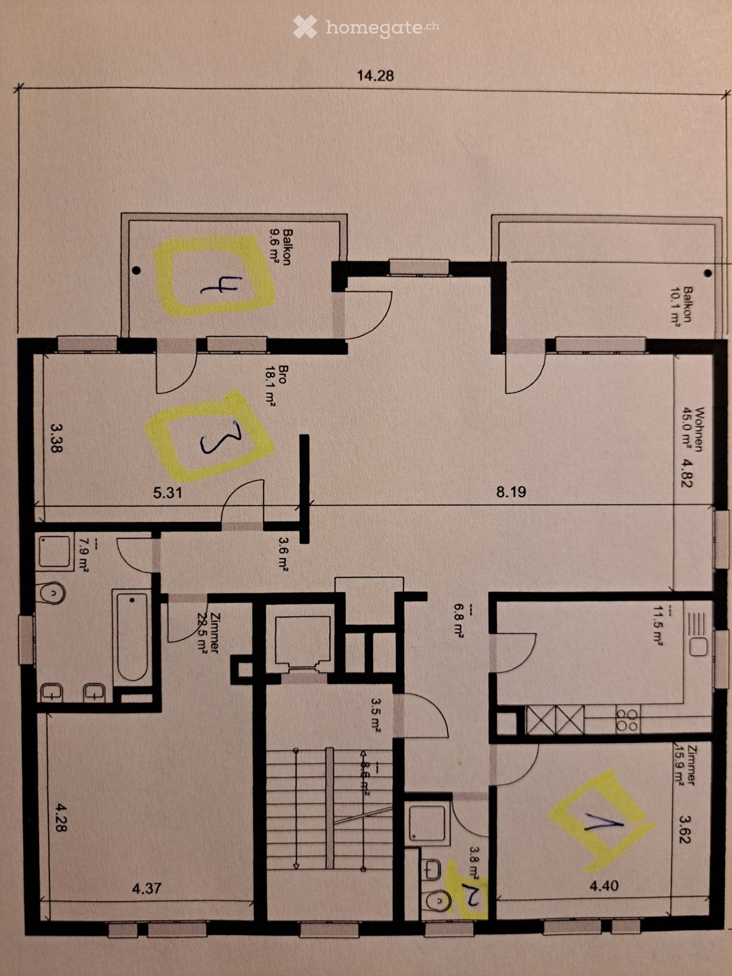 1 room single room, Foto 5 von 5