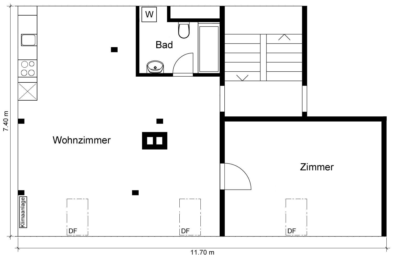 2 ½ rooms apartment, Foto 7 von 7