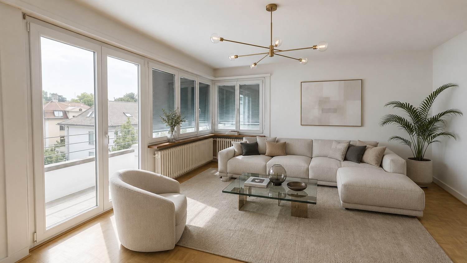 3-Zimmer-Wohnung, Foto 1 von 9