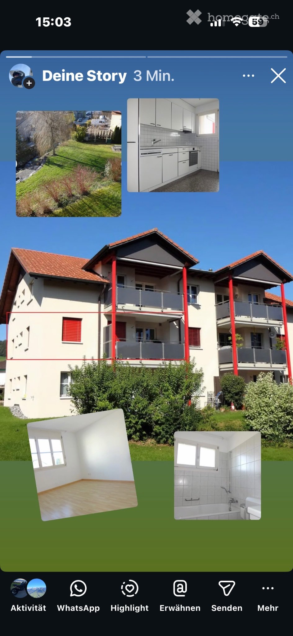 4 pièces appartement