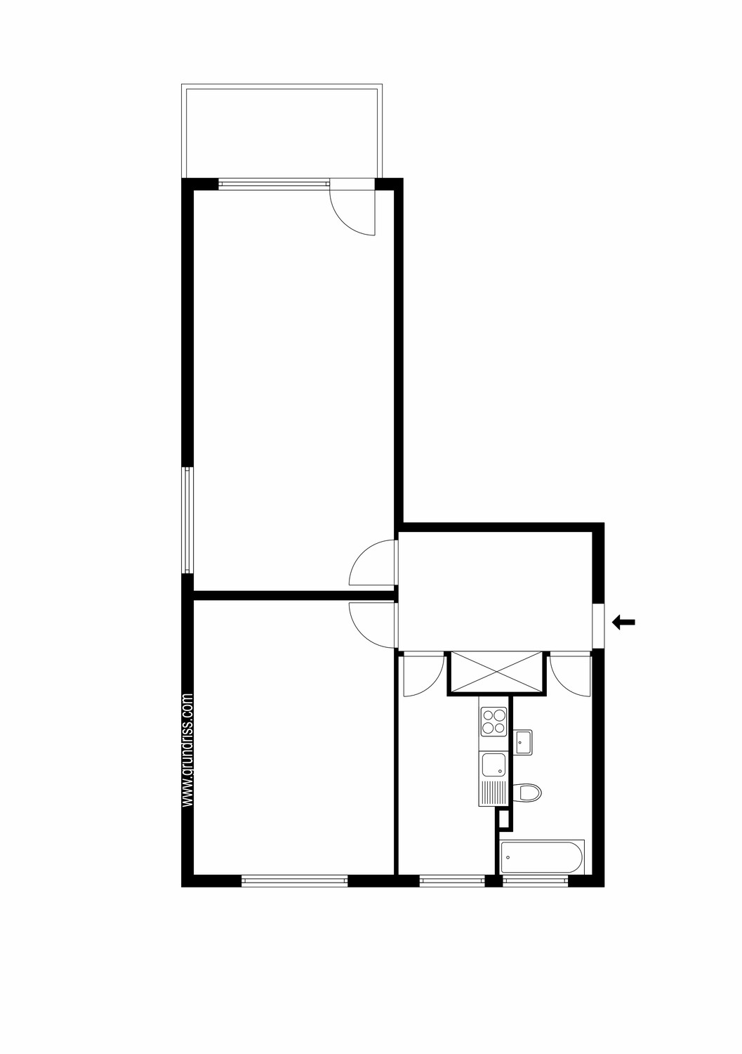 Appartement 2 ½ pièces, photo 7 sur 7