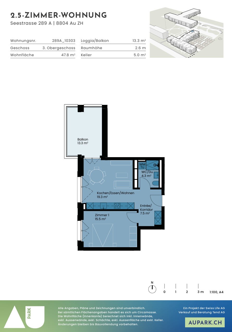 2 ½ rooms apartment, photo 2 of 10