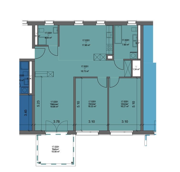 3 ½ rooms apartment, Foto 6 von 7