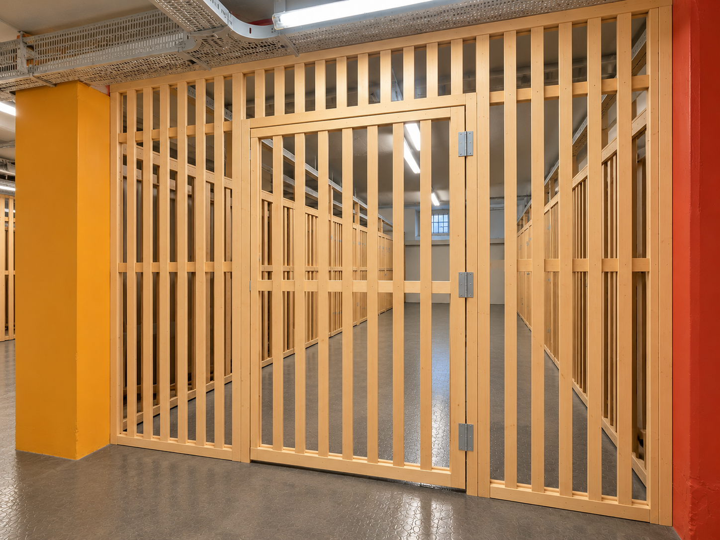 20m² storage room
